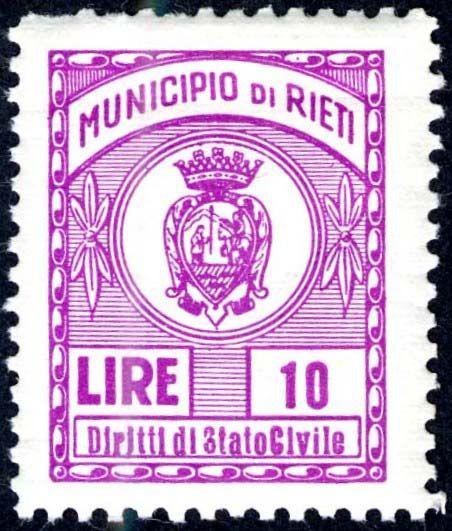 10 verde 1950/< Stampa a