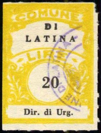 9 L. 20 giallo 1966/<