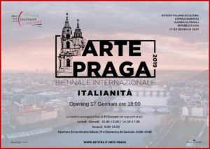 Siamo lieti di invitarvi all inaugurazione della Biennale Internazionale Arte Praga 2019 che prevede l esposizione di oltre 50 artisti che testimoniano con le loro opere una espressione della
