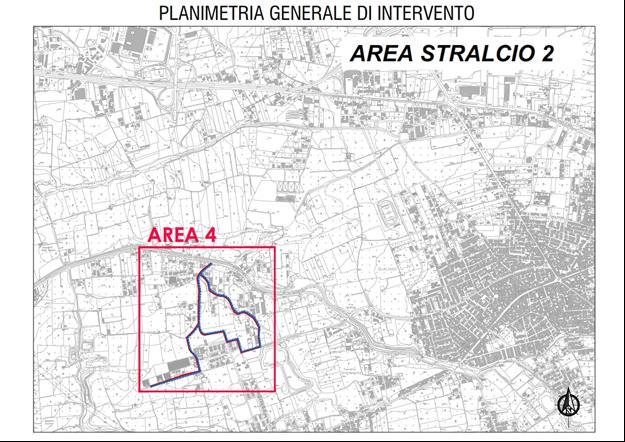 Per tale ragione il progetto esecutivo si compone di due stralci, nei quali sono state suddivise le aree d intervento, secondo un criterio di omogeneità relativo alla priorità di realizzazione.