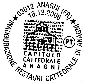 300 Tremestieri Centro Commerciale 98100 MESSINA DATA ED ORARIO DEL SERVIZIO: 16 e 17/12/2006 orario 18/22 Commerciale/Filatelia della Filiale di MESSINA 1 S.S. 114 KM 5.