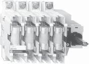 Interruttori-sezionatori a fusibili NF C o DIN da 50 a 50 A 5787 GS K4 Blocchi interruttori-sezionatori per fusibili NF C o DIN Calibro dell'interruttore Calibro dei fusibili Numero di poli