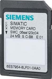 SIMATIC Memory Card fino a max. 32 GByte per il salvataggio dei dati di programma e la sostituzione rapida delle CPU per la manutenzione 4.1.