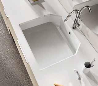 The washbasin is available in Leo depth 60-65.