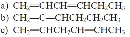 Alcheni: 1-pentene, 2-pentene. Dieni: isoprene. Idrocarburi Aromatici: benzene, toluene, etilbenzene, m-xilene, p-xilene, o-xilene, naftalene, nicotina.