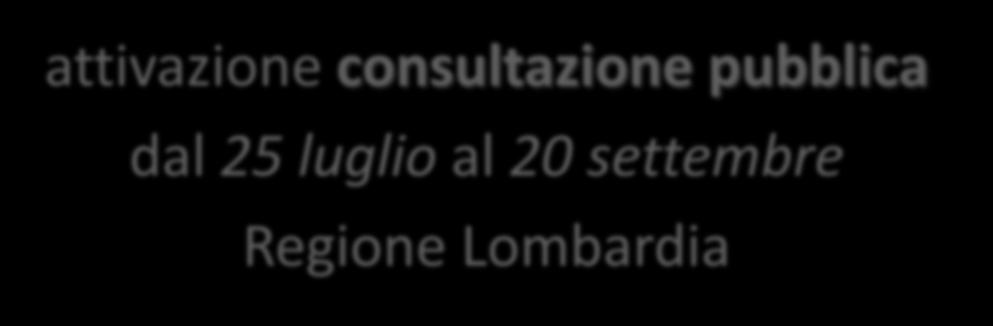 pubblica dal 25 luglio al 20