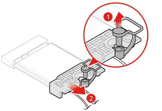 Sostituzione della scheda Wi-Fi Attenzione: Non aprire il computer né tentare qualsiasi riparazione prima di avere consultato la Guida contenente informazioni importanti sul prodotto. 1.