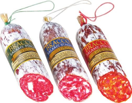 2 Salame a punta di coltello in tranci sottovuoto gr 200 Le Salamelle Definibile come prodotto moderno, giovane, pensato per essere protagonista di stuzzichini e aperitivi, in linea con le