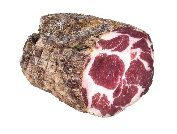 Il Capocollo nazionale Questo prodotto si caratterizza per la fedeltà alle consuetudini toscane