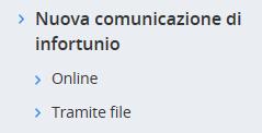 La pagina, come visto nel capitolo precedente, sarà diversa a seconda della tipologia di gestione o di utente.