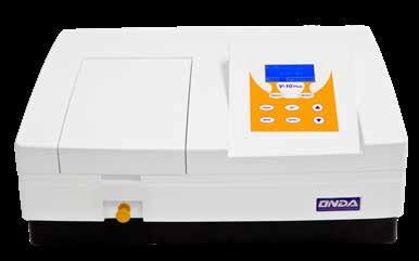SPETTROFOTOMETRI DI BASE UV-21 Spettrofotometro UV/VIS 195-1050 nm Banda passante 4 nm UV-21 è lo spettrofotometro UV-Vis ideale per analisi di routine e determinazioni quantitative.
