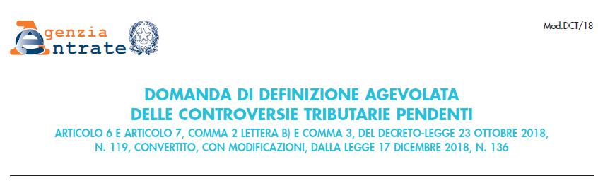 Premessa Con l articolo 6 e 7 del DL n. 119 del 24.10.2018, convertito con legge n. 136 del 17.12.