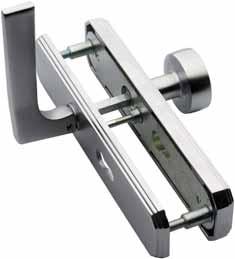 The security Line can be available with any lever from our range in the