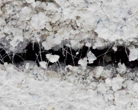 L aggiunta di fibre all impasto crea una microreticolatura che contrasta le cavillature superficiali.