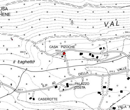 Borgo Valsugana Località e/o Indirizzo Sella Comune catastale Borgo Numero di P.F. e di P.ED. p.f. 4374, p.ed.