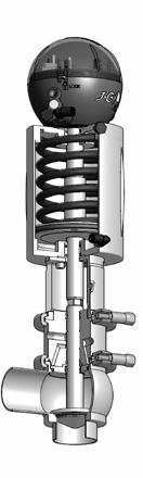 BBZR Soluzioni varie Different solutions BBZMR Valvola ad azionamento manuale con/senza leva BBZMR Manual operated valve whit/out handle BBYR Barriera vapore Impiegata in applicazioni particolarmente