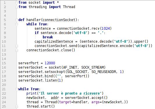 Multithreaded servers in