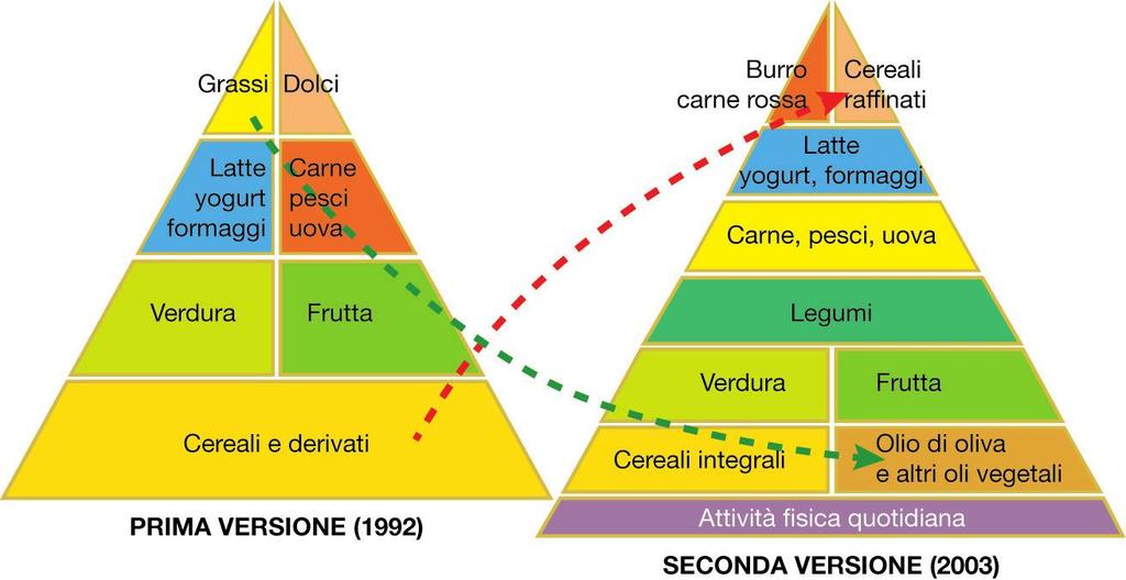 Seconda piramide alimentare