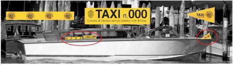 Carta del servizio taxi acqueo realizzata dalla categoria taxi acqueo in collaborazione con il comune di Venezia Servizio di trasporto