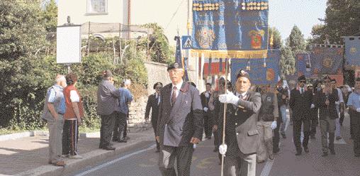 protezione civile volontaria, i muli e infine 85