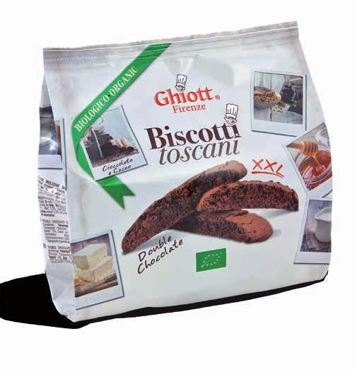 BISCOTTI TOSCANI BIOLOGICI Biscotti Toscani Biologici Double Chocolate