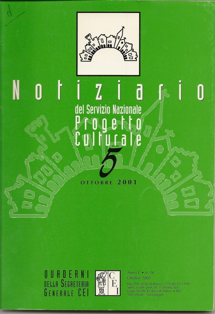 ITALIA Le Conferenze episcopali nazionali Notiziario del Servizio nazionale Progetto