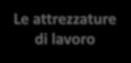 La Conferenza Stato-Regioni del 22 febbraio 2012 disciplina la formazione dei lavoratori nell ambito dell utilizzo di specifiche attrezzature di lavoro Le attrezzature di lavoro?