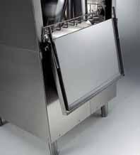 Le lavaoggetti ZANUSSI Professional sono costruite in acciaio inox AISI 304.