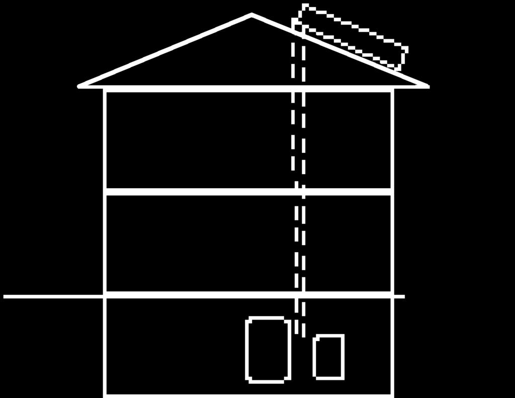 Dimensionamento solare Distanze minime per installazione su tetto piano La distanza tra due file di collettori per installazione su tetto piano dipende dall inclinazione dei collettori.