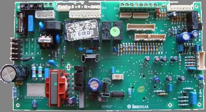 Scheda elettronica Scheda integrata di accensione e regolazione a microprocessore Installabile su tutta la gamma Superior kw a condensazione Funzionamento senza