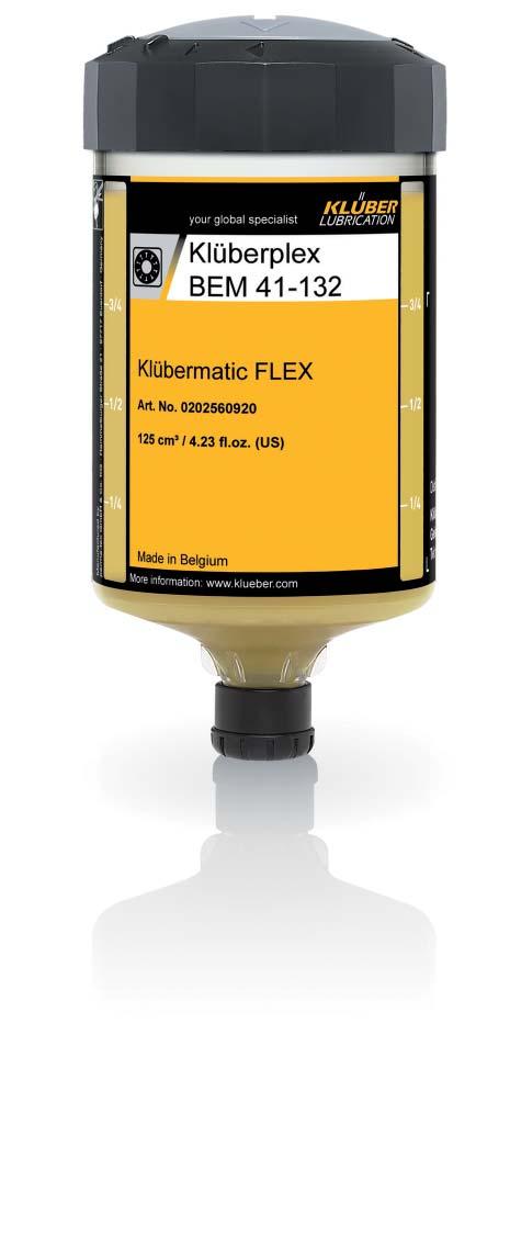 Klübermatic FLEX Il lubrifi catore compatto e fl essibile Flessibile per applicazioni gravose Klübermatic FLEX è un lubrificatore compatto e pronto all uso.