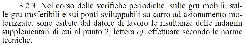 Decreto 11/04/2011, Allegato II, comma