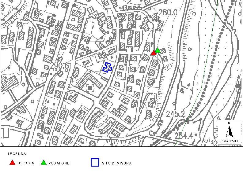 Descrizione sito di misura COMUNE: Novafeltria INDIRIZZO: Via 2