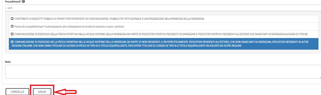 file negli appositi campi Delega e Documento Figura 14_caricamento modulo delega e documento identità delegante Una volta che si è provveduto a caricare i documenti di cui sopra l utente deve