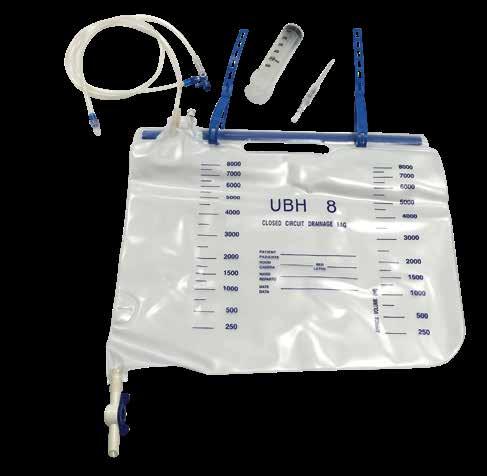 PARACENTESI Paracentesis GESTIONE FLUSSO FLOW MANA- GEMENT SIRINGA CAPACITY VNR SYRINGE RUBI- NETTO DI SCARICO DISCHARGE TIPO TYPE AGHI - NEEDLES LUNGHEZZA LENGTH CALIBRO GAUGE PARASET 8 - SIRINGA