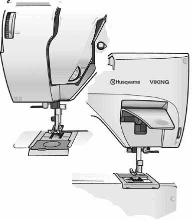 Impariamo a conoscere la Platinum Piedino P per trapuntare da 6 mm (1/4") (Platinum 755) Piedino per unire i blocchi di un quilt. È dotato di due tacche distanziali a 6 mm (1/4") e 3 mm (1/8").