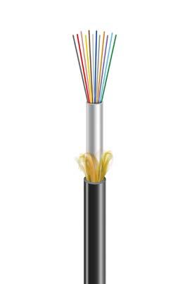 MICROBLOWING CABLE CONSTRUCTION DATA FIBER COLOR 1.Red 2. Green 3. Yellow 4. Brown 5. Blue 6. Violet 7. Black 8. Pink 9. Orange 10. Aqua 11. White 12.