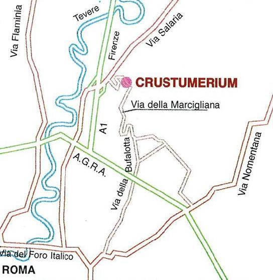 L antica città latina è stata individuata nel 1976 sulla collina di Marcigliana Vecchia, a 16 km da Roma.