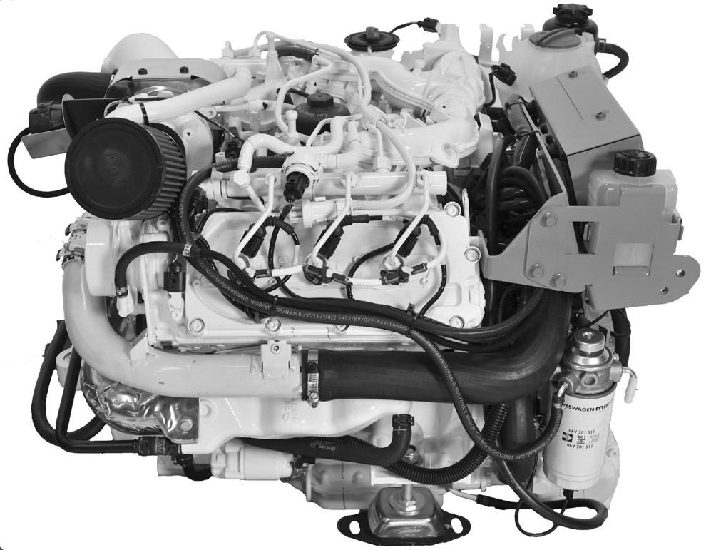Sezione 2 - Informzioni fondmentli sul gruppo motore Elenco dei componenti del motore 3.