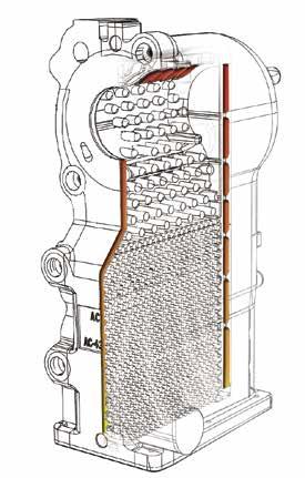 Scambiatore in alluminio dal design esclusivo Design ESCLUSIVO è la nuova caldaia a condensazione Baxi dotata di uno scambiatore in lega di alluminio-silicio, resistente alla corrosione che rende