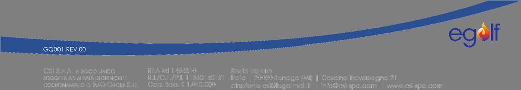 Product Physics of Combustion IDENTIFICAZIONE E DESCRIZIONE DEL CAMPIONE /