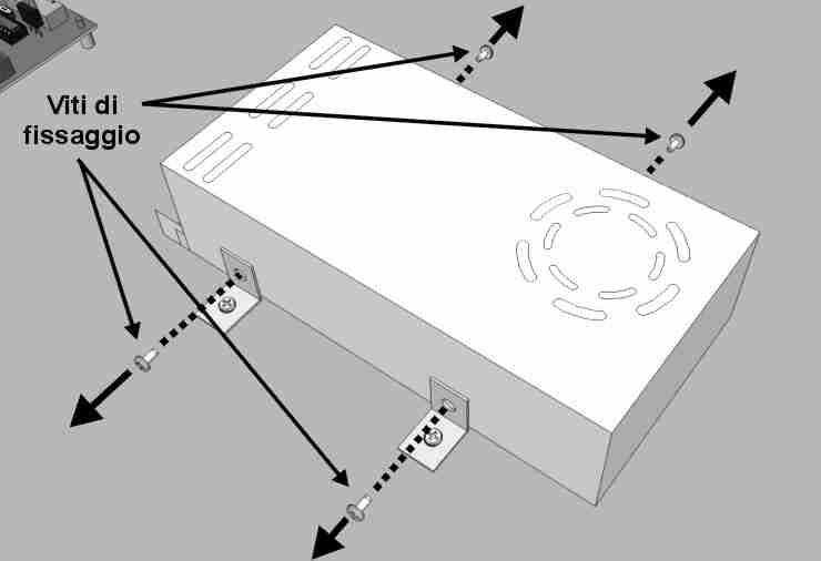 Fig. 18: Sostituzione scheda connettori Fig. 19: Fissaggio scheda connettori 7.