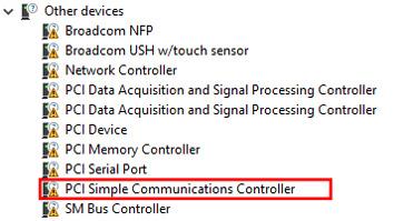 Driver dell'interfaccia del motore di gestione Intel (MEI) Accertarsi che i driver Intel Management Engine Interface (MEI) siano già