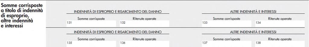 AP n. 046 / 2016 - pagina 9 di 12 una nuova sezione per l indicazione delle somme liquidate a seguito di pignoramento presso terzi; una nuova sezione per l esposizione delle somme corrisposte a