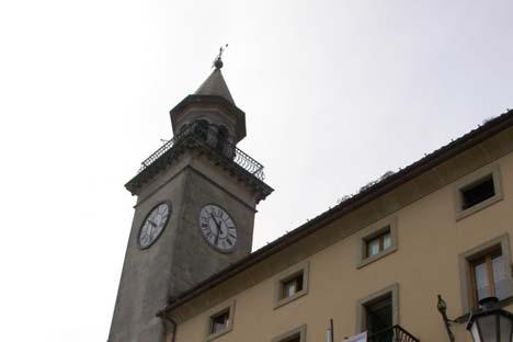 Localizzazione e risultanze dei rilievi in continuo Borgo Maggiore Borgo