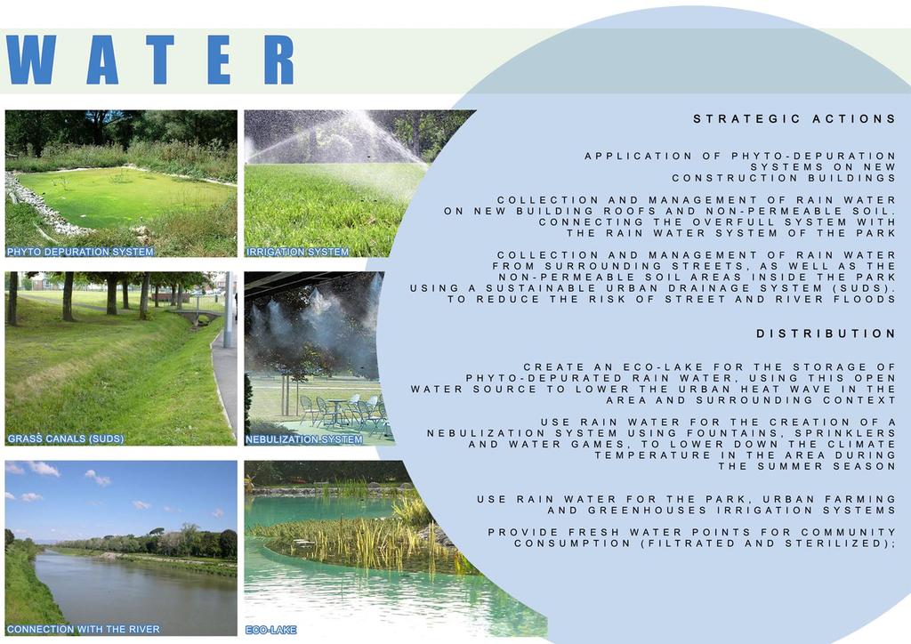 LA GESTIONE DELLE ACQUE La buona gestione dell'acqua è uno dei temi strutturanti del