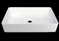 LAVABI 600 138 Lavabo in ceramica, senza troppo pieno 600 Bianco