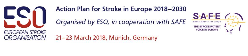 European Stroke Action Plan 2018-2030 Prevenzione primaria Organizzazione dei servizi dell ictus Gestione dell ictus acuto Prevenzione secondaria con follow up