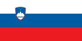 Bandiera La bandiera slovena è composta da tre bande di colori diversi:bianco,blu e rosso.
