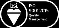 I sistemi di gestione di Brigade Electronics Group Plc soddisfano la norma ISO9001:2015 I nostri stabilimenti produttivi operano in conformità alla normativa più severa in materia di qualità nel